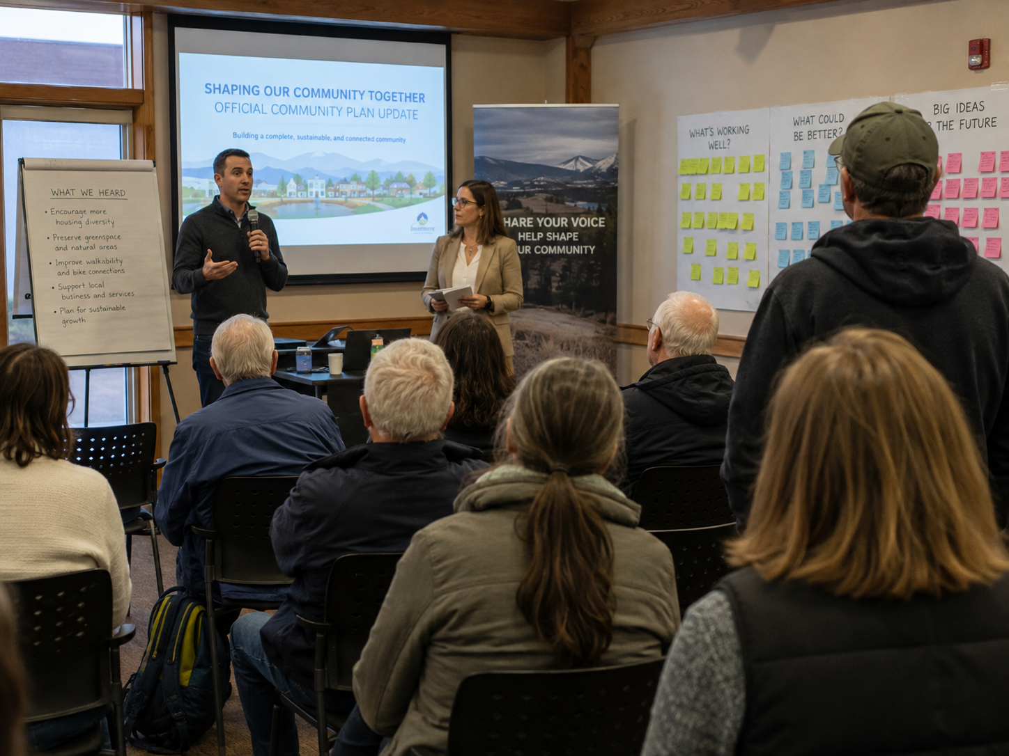 town hall meeting